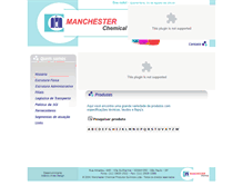 Tablet Screenshot of manchesterchemical.com.br